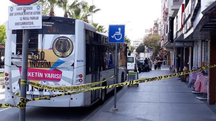 Halk otobüsündeki şüpheli valiz fünye ile patlatıldı