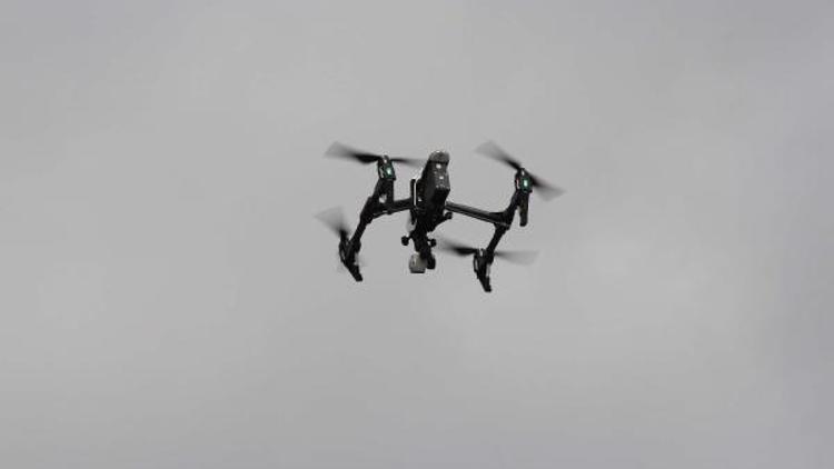 D-100de drone ile trafik denetimi