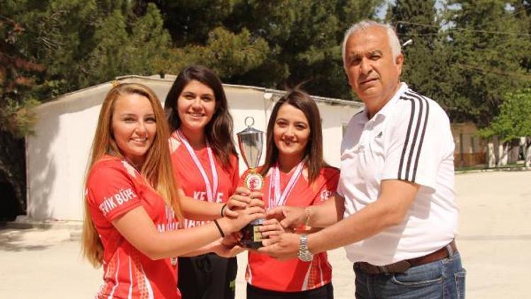 Burdurlu sporcular Türkiye ikincisi