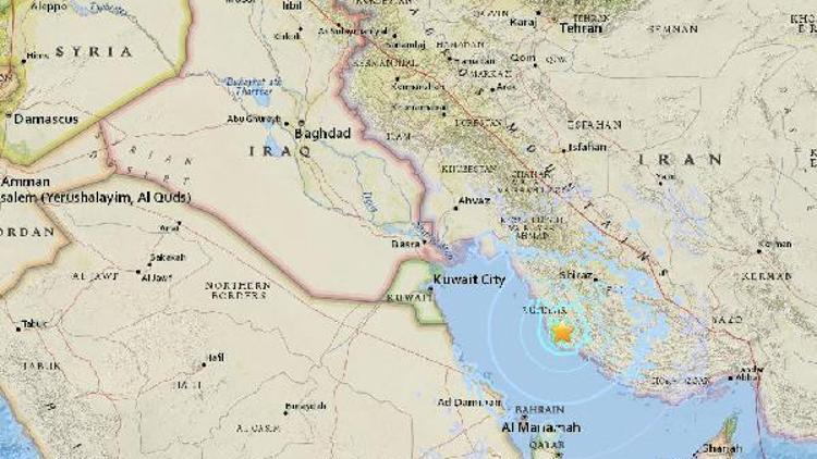 İranda 5.5 büyüklüğünde deprem oldu