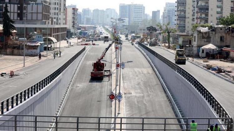 Mersin trafiğini rahatlatacak projede sona geliniyor