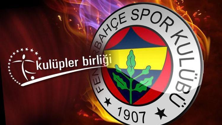 Fenerbahçeden Kulüpler Birliğine yanıt... En büyük mağdur biziz