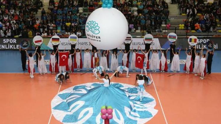 Nilüfer 17. Uluslararası Spor Şenlikleri başladı