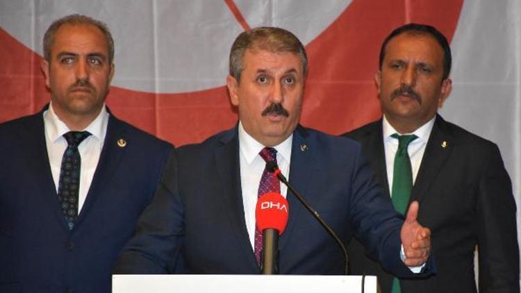 Destici: Cumhur ittifakının adayı kimse, BBPnin de adayı o olacak (2)