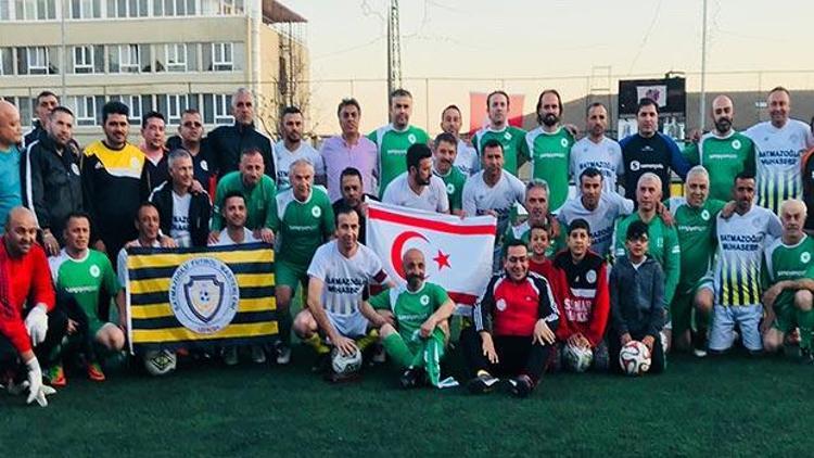 KKTC Lefkoşeli Masterler İstanbulda gol şov yaptı