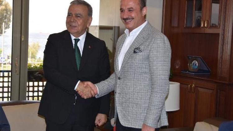 AK Parti İzmir İl Başkanı Şengül, Kocaoğlunu ziyaret etti