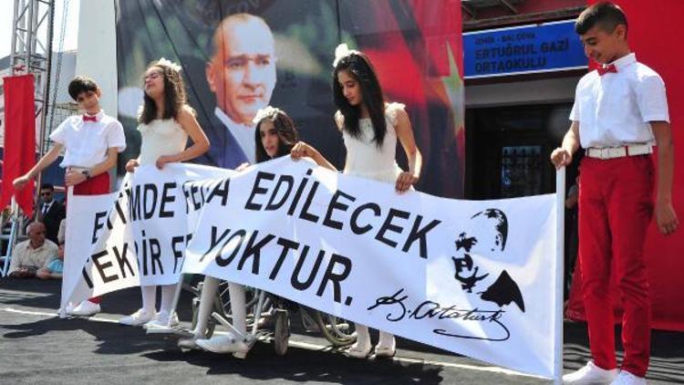 Atatürk çocukları engel tanımıyor