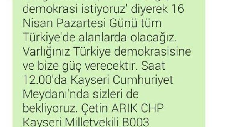 CHPden İYİ Partiye geçen Arıktan toplu mesaj değişikliği