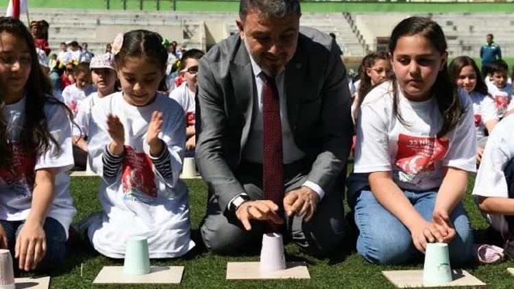 Başkan Alatepe çocukların coşkusuna ortak oldu