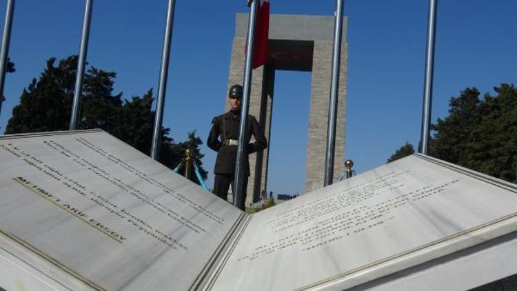 Çanakkale Kara Savaşları’nın 103’üncü yıl dönümünde anma töreni düzenlendi