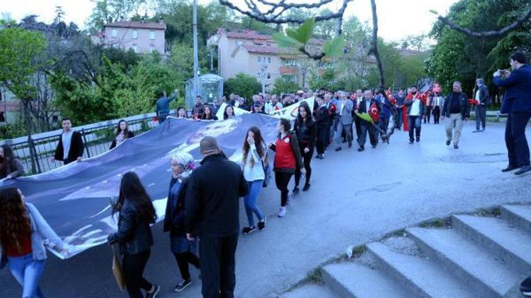 Zonguldak’ta Çanakkale Vefa Yürüyüşü