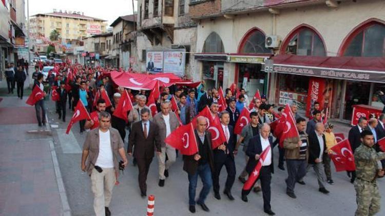 Osmaniyede 57. Alay Anma Vefa Yürüyüşü