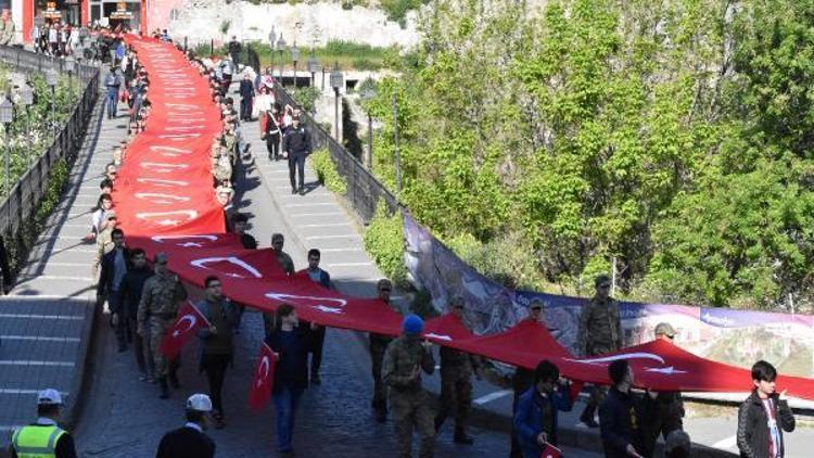 Trabzon’da 57’inci Alay vefa yürüyüşü