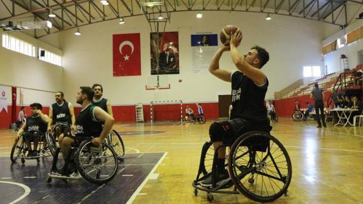 Tekerlekli Sandalye Basketbol Bölgesel Lig play-off müsabakaları başladı