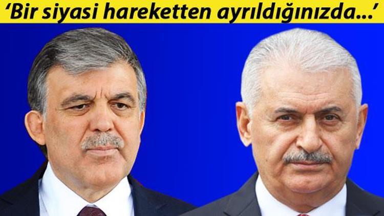 Başbakan Yıldırımdan Abdullah Gül açıklaması