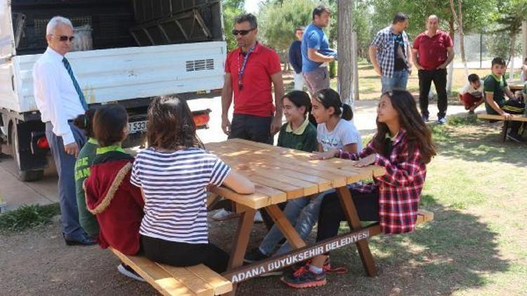 Başkan Sözlü çocuk başkan Aydoğdunun talimatını yerine getirdi