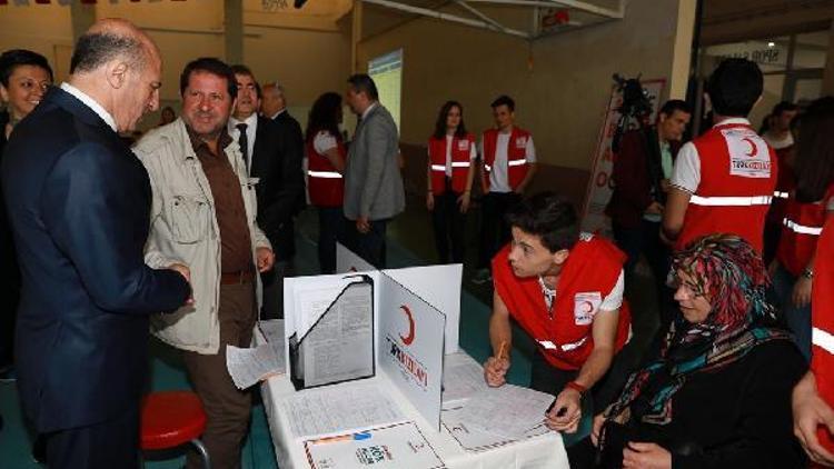 Kırklareli Anadolu Lisesi’nde kan bağışı etkinliği