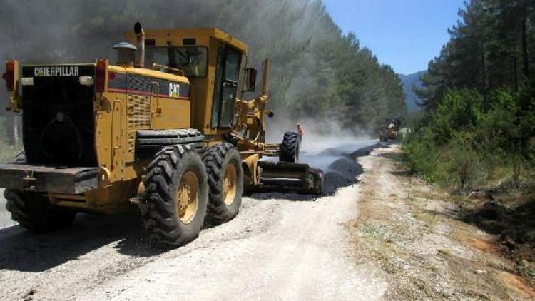 Zorkun Yaylası yolu yeni sezona hazır