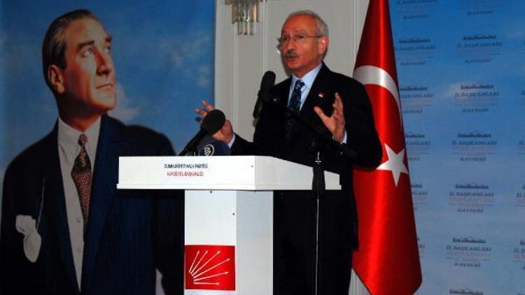 Kılıçdaroğlu, 81 il başkanını Kayseride topladı