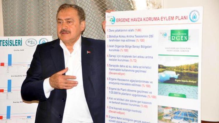 Bakan Eroğlu: Kuraklığa rağmen su sıkıntısı yok