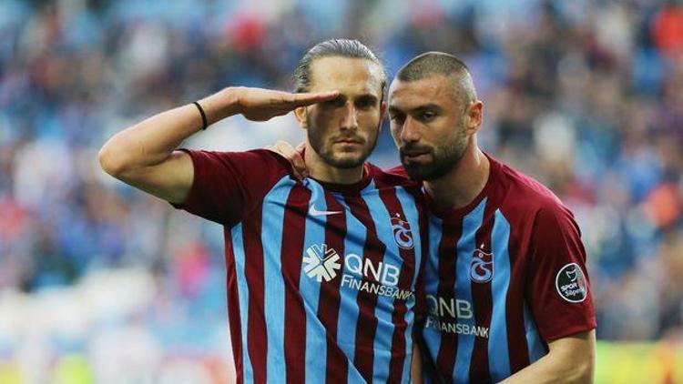 Trabzonsporu, Burak Yılmaz ve Yusuf Yazıcı taşıyor