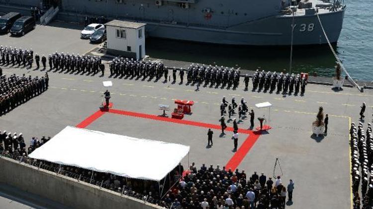 Özden Örnek Kuzey Deniz Saha Komutanlığında tören ören düzenlendi