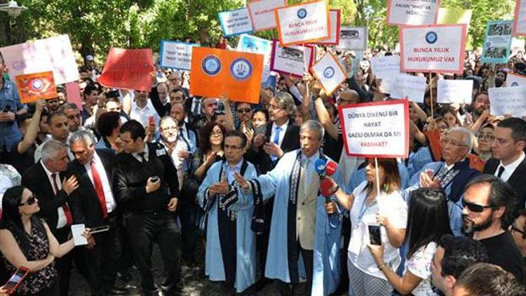 Gazi Üniversitesi’nde bölünme protestosu