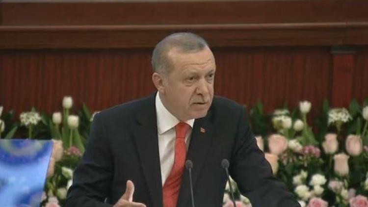 Erdoğan Özbekistan parlamanetosunda konuştu