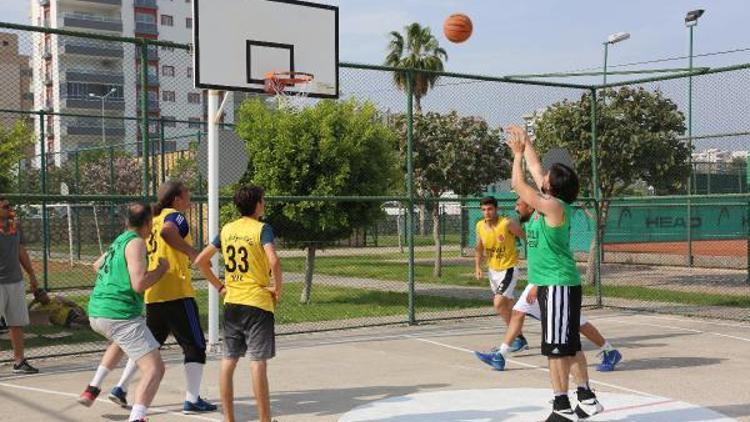 Erdemlide sokak basketbolu turnuvası