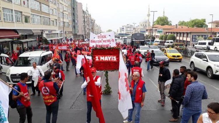 Nakliyat-İş ve Birleşik Metal-İş Sendikası  1 Mayısı  Saraçhane Parkında kutladı