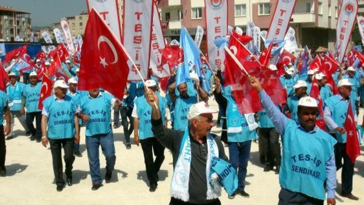 Türk-İş, 1 Mayısı Hatayda kutladı