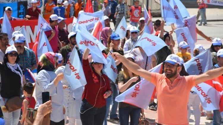 1 Mayıs Bilecikte  şenlik havasında kutlandı