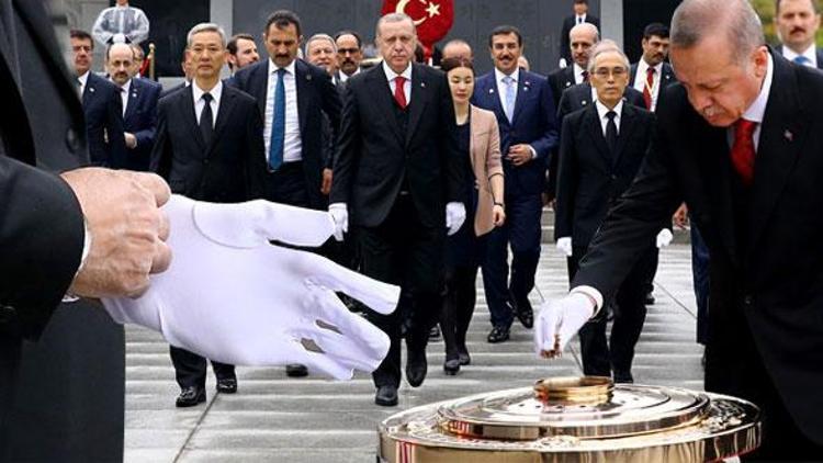 Erdoğan’dan Güney Korede Kanal İstanbul mesajı