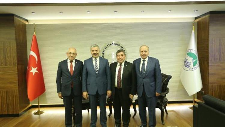 TİM Başkanı Büyükekşi, Başkan Çelik’i ziyaret etti