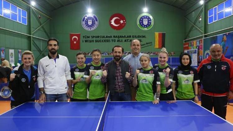 Bursa BŞB masa tenisinde Avrupada finale odaklandı