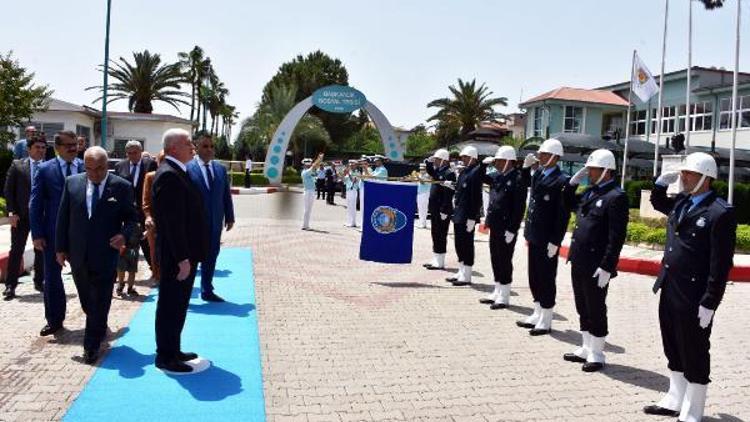 Hataiden gelen heyetten Başkan Cana ziyaret