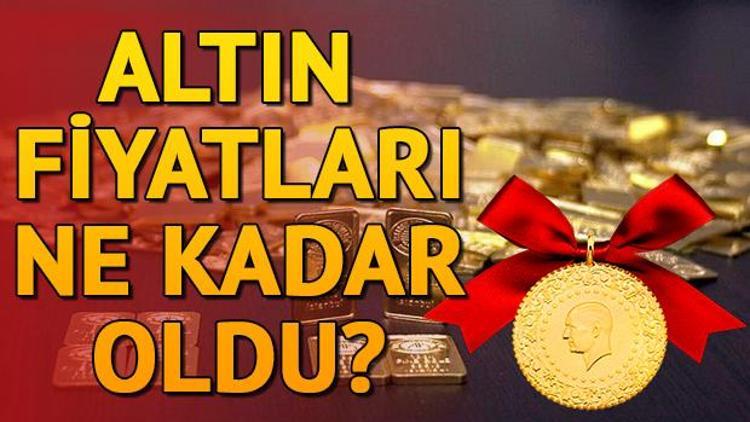 Altın fiyatları haftanın son işlem günü ne kadar Güncel çeyrek ve gram altın fiyatı