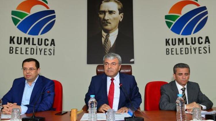 Kumluca Belediyesi meclis toplantısı yapıldı