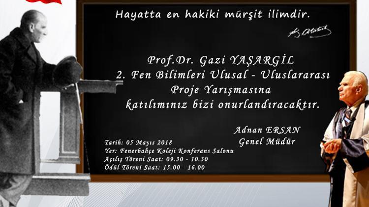 Prof. Dr. Yaşargil proje yarışmasında finalistler yarışacak