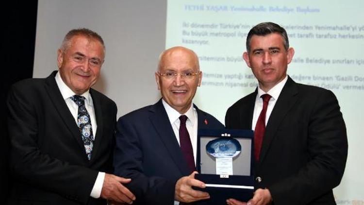Başkan Yaşar’a Gazi Üniversitesi’nden ödül