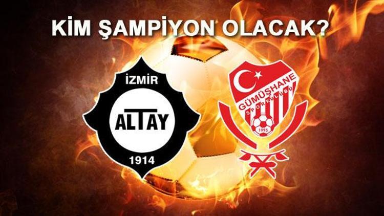 Altay Gümüşhanespor maçının galibi belli oldu Önemli mücadeleyi kim kazandı