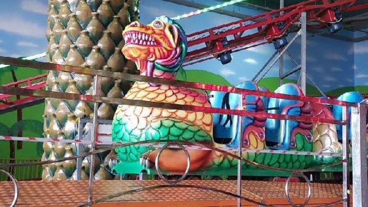 Küçük Muhammedin lunapark oyuncağı altında kalan ayağı koptu