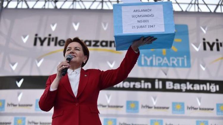 Akşener: Öyle bir kavga ederim ki kaçacak delik bulamazsın