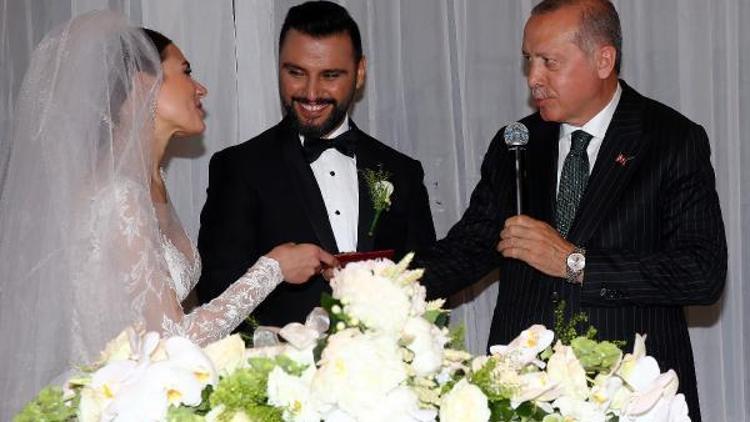 Cumhurbaşkanı Erdoğan ALİ Şanın düğününe katıldı
