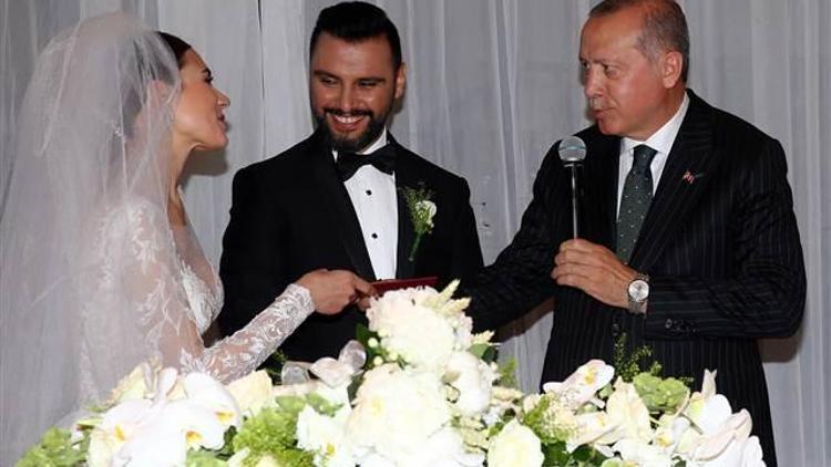 Cumhurbaşkanı Erdoğan Alişan’ın nikah törenine katıldı