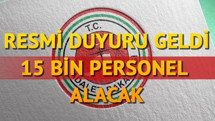 Adalet Bakanlığı 15 bin personel alımı yapacak..Başvuru şartları açıklandı mı