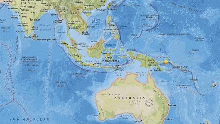 Pasifik ülkesi Papua Yeni Ginede 6.0 büyüklüğünde dreprem