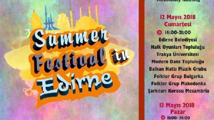 Edirnedeki yaz festivalinde Türk-Bulgar esintileri