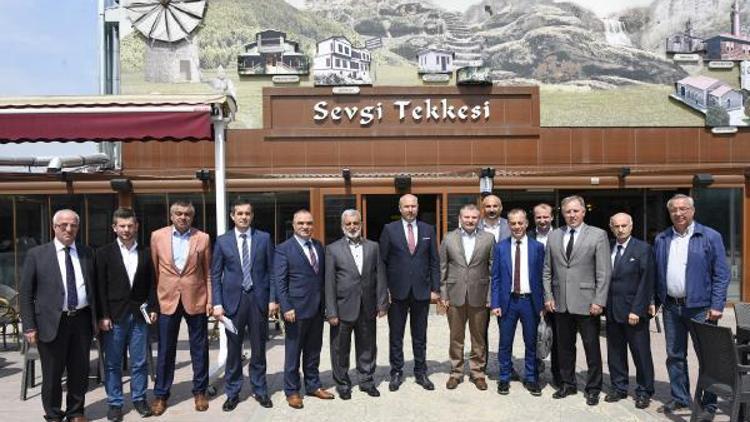 Başkan Togar, Yedaş ve Samgaz yetkilileri ile buluştu