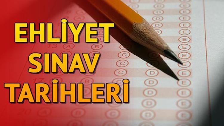 Ehliyet sınavları ne zaman 2018 Ehliyet sınav tarihleri